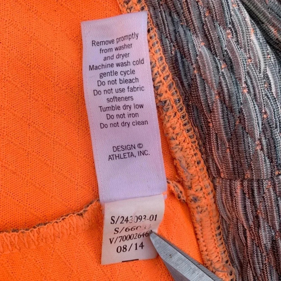 Athleta Snowscape Quilted Spacedye Sweatshirt Size: M Athleta - Picture 6 of 6